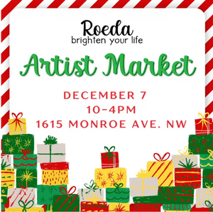 (12/7/2024) Holiday Artist Market at Roeda Art Studio Home & Gifts | Grand Rapids, MI